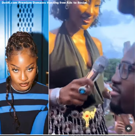 Its okay, I like older women  22-year-old fan tells Tems after she hesitated to serenade him on stage