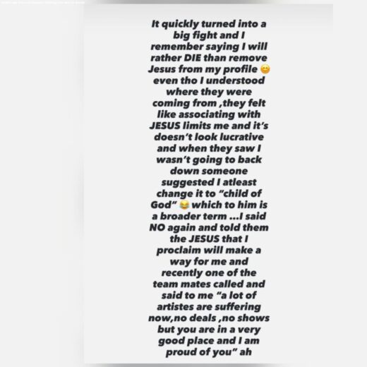 Id rather die than remove Jesus from my profile - Spyro recounts industry pressure to drop his faith
