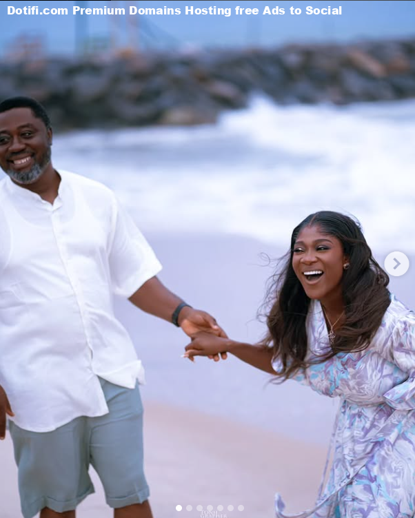 Queen of my dreams  Mercy Johnsons husband, Prince Odi Okojie, celebrates her with a sweet birthday message