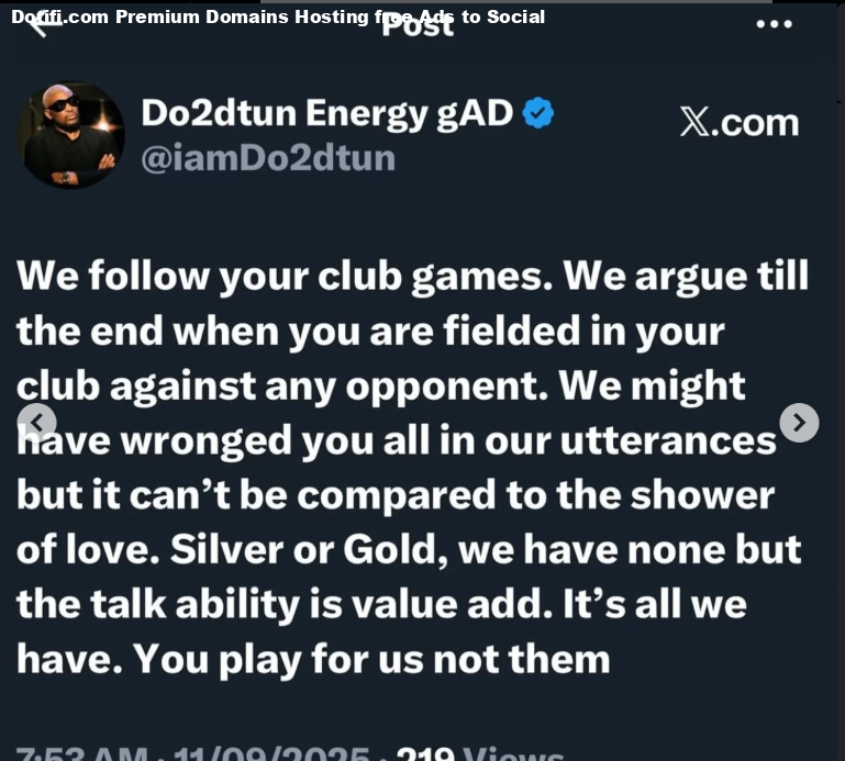 Youre playing for us, not them - OAP Do2dtun calls out Super Eagles after World Cup miss