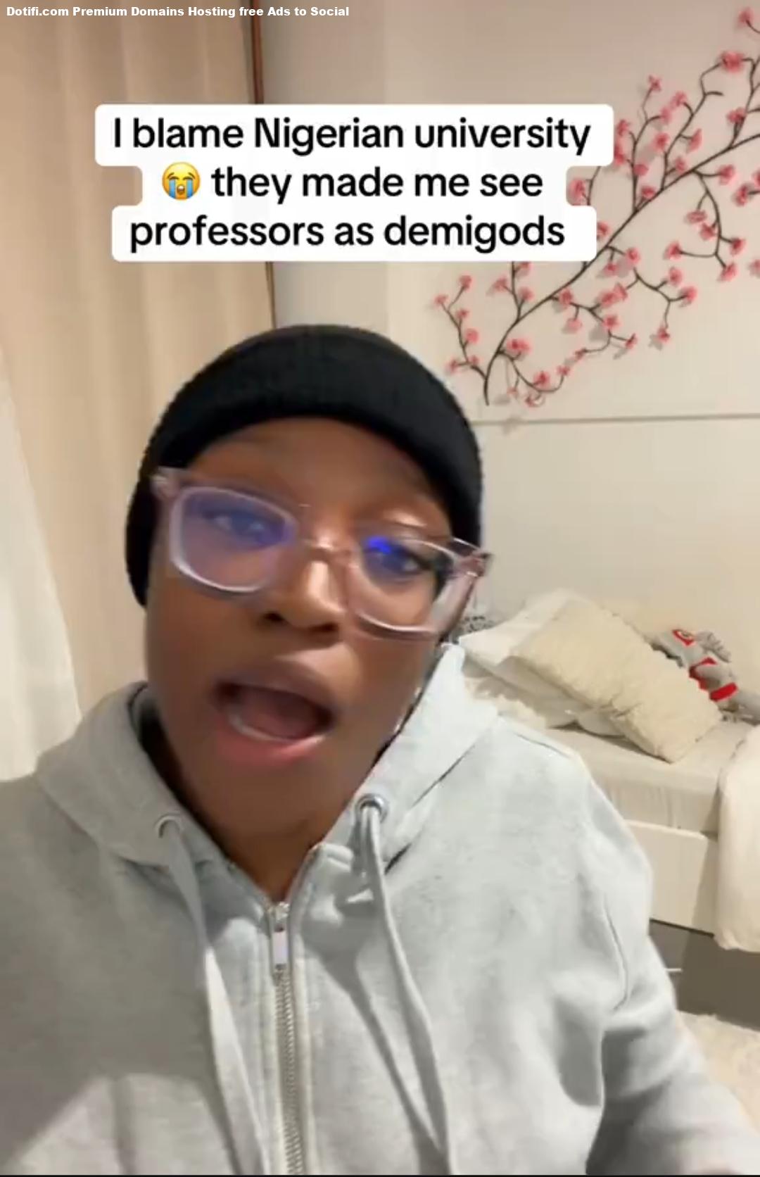 Nigerian universities really messed up my head  Abroad-based Nigerian lady shocked after professor personally helped her find her class in Germany