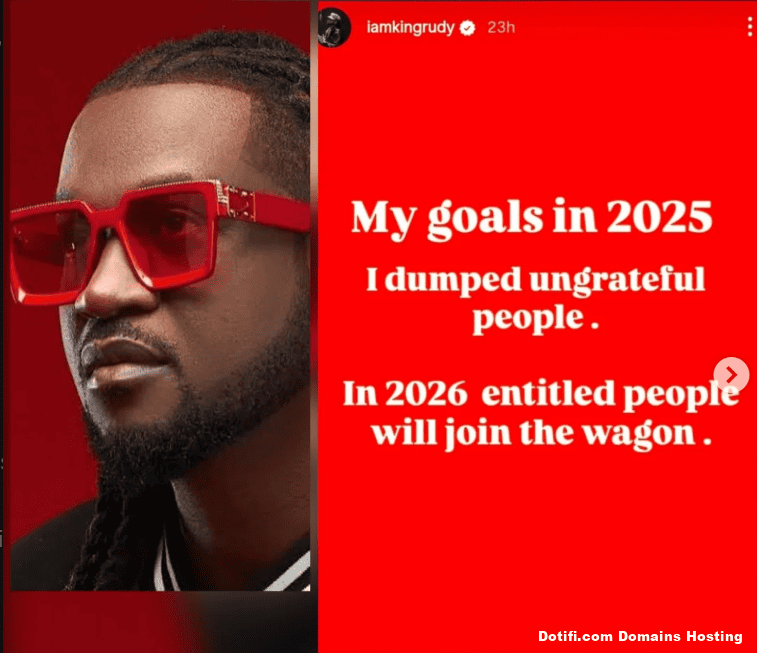 Singer Rudeboy drops blunt message on ungrateful and entitled people ahead of 2026