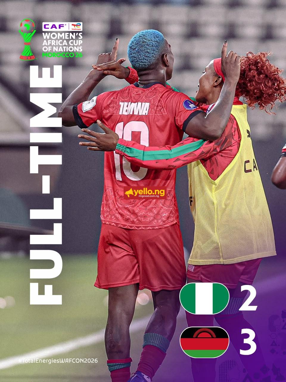 Nigeria, Malawi, Super Falcons, WAFCON 2026