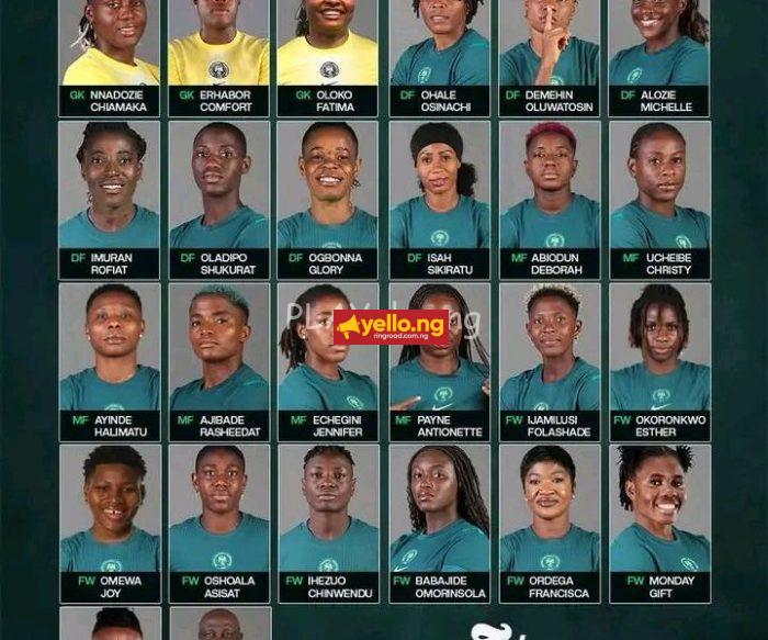 Super Falcons, 2026 WAFCON, Morocco, Nigeria