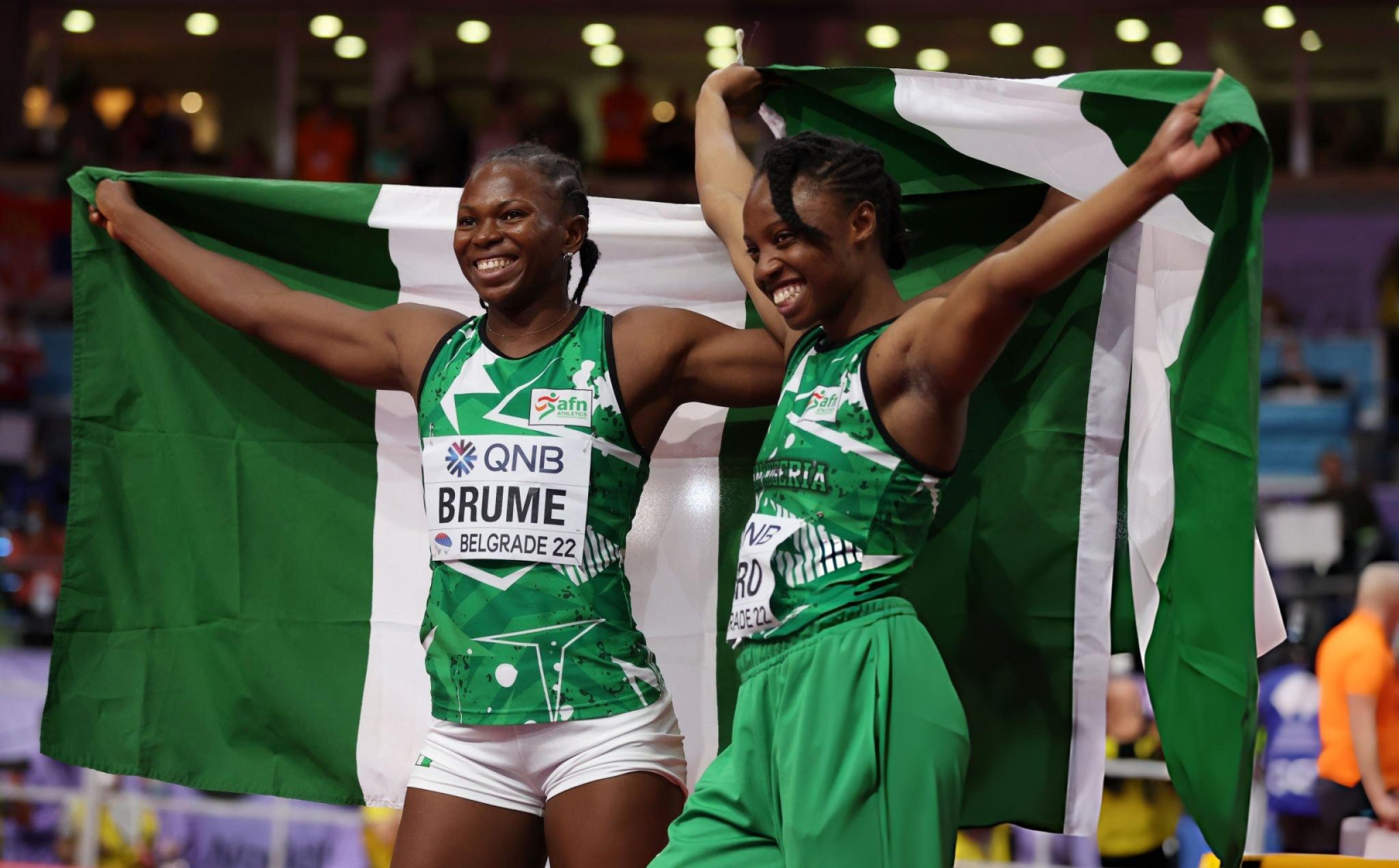 Ese Brume, Ruth Usoro